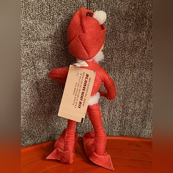 NWT Vintage Annalee 7" Red Elf Mobilitee Doll 1989 - Picture 2 of 8